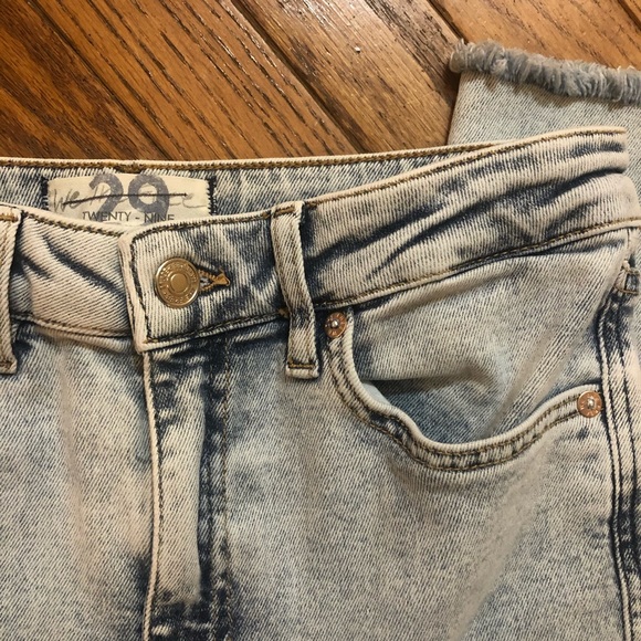 NWOT Free People Jeans Raw High Rise Jeggings - Picture 5 of 6